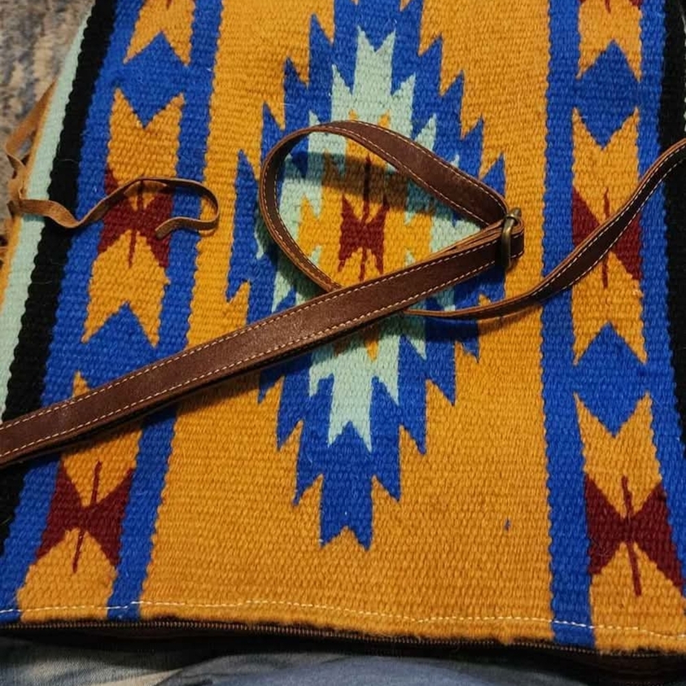 Handcrafted Multicolor Bohemian Bag - Picture 2 of 4